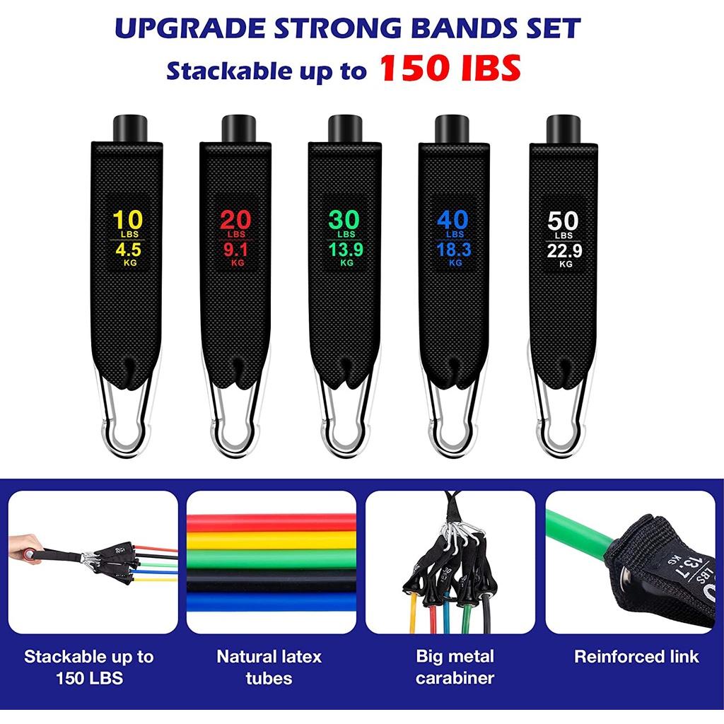 Fitness Pull Rope Yoga Rubber Band Elastic Belt Upgrade Training Belt Pilates Fitness Equipment Combination Gym Traction Rope