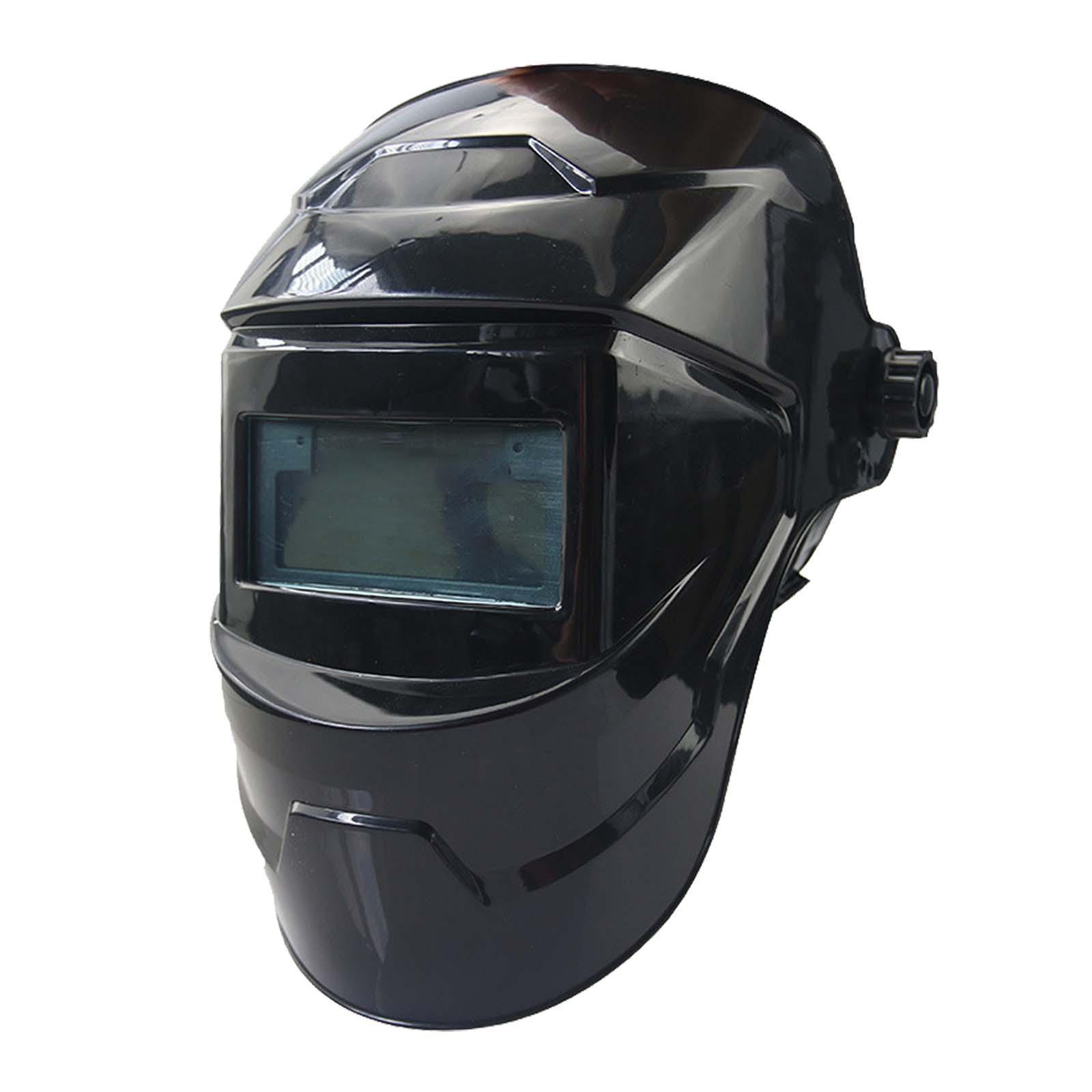 Solar Power Automatic Darkening Welding Wide Adjustable Shade Universal Size Large Viewing Welder for Weld Grinding Welder Mig TIG