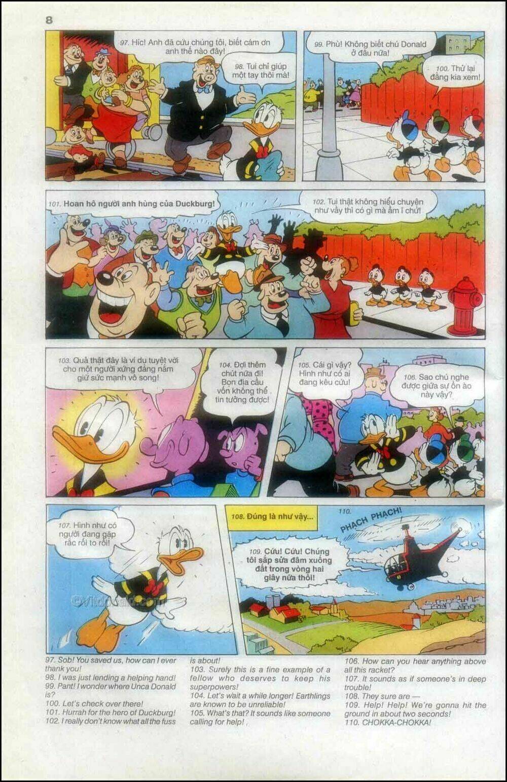 donald và bạn hữu chapter 74 12