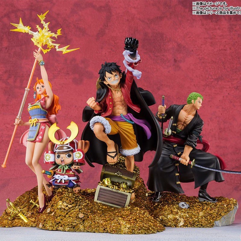 Mô hình Onepiece Luffy Chopper - Đảo Wano Quốc