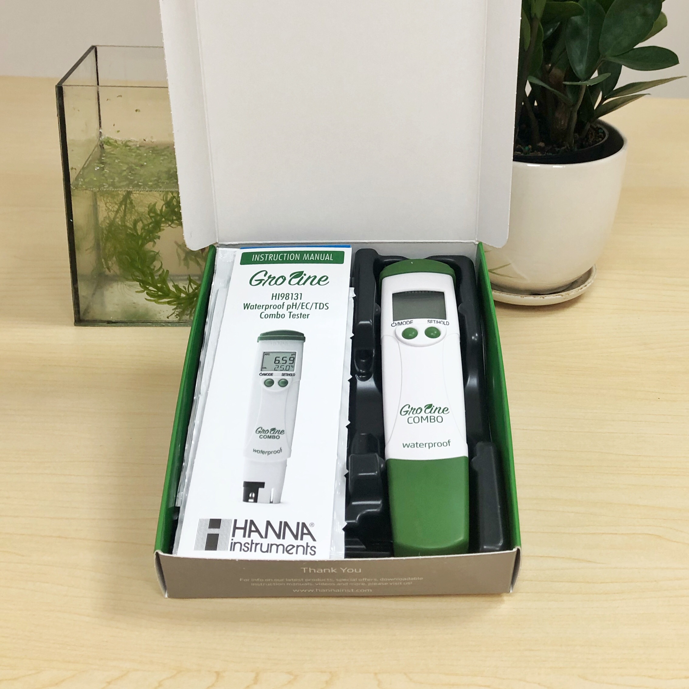 Bút đo pH/EC/TDS/Nhiệt độ Gro Line chống thấm nước trong thủy canh HANNA HI98131 - Hàng chính hãng