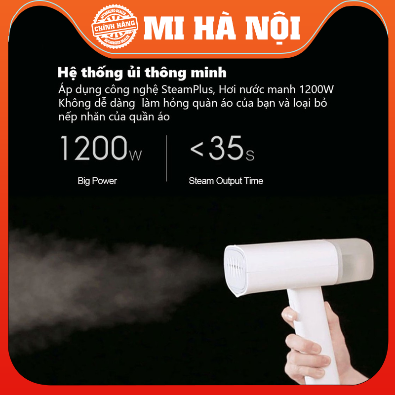 Bàn Ủi Hơi Nước Cầm Tay Xiaomi Zanjia GT-306W - Hàng chính hãng