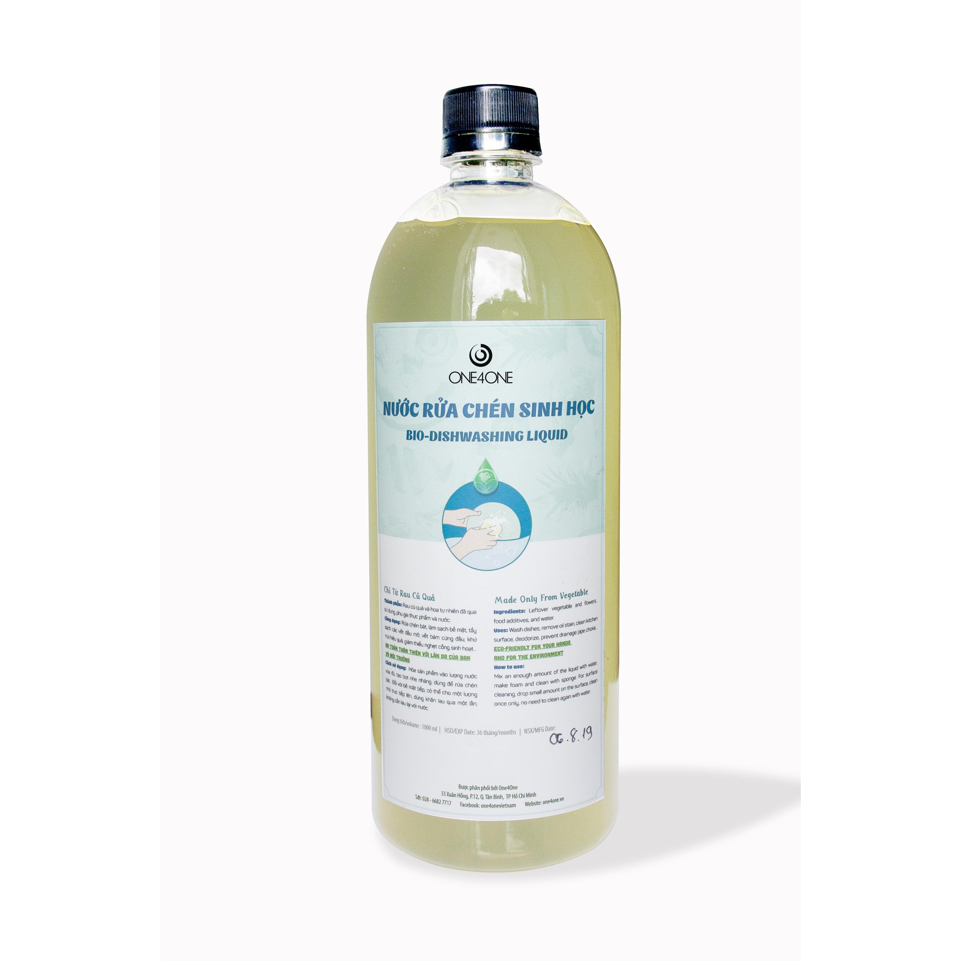 Nước Rửa Chén Sinh Học One4One 1L
