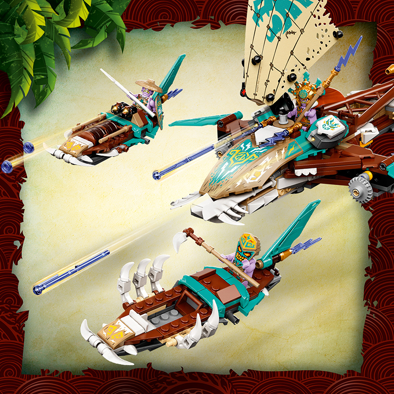 LEGO NINJAGO 71748 Trận Chiến Trên Biển Catamaran