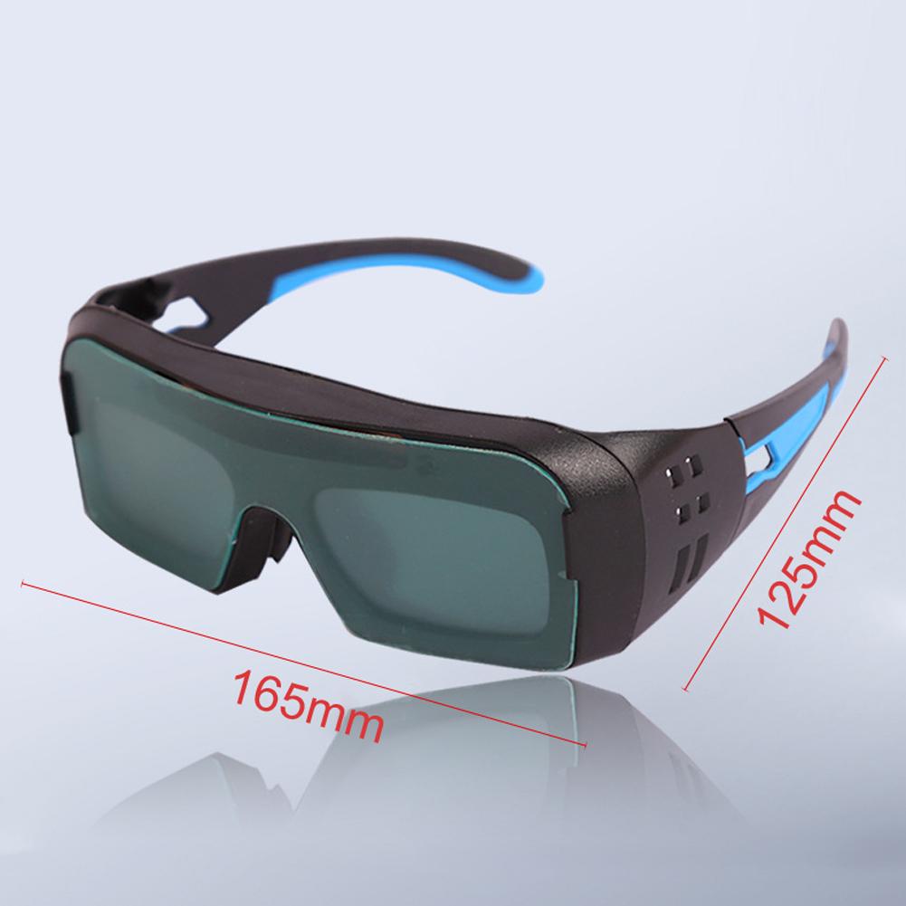 Solar Power Auto Darkening Welding Glasses Safety Protective Welders Glasses Argon Arc Welding Electric Welding Glasses Practical Welding Glasses Utility Welding Tools