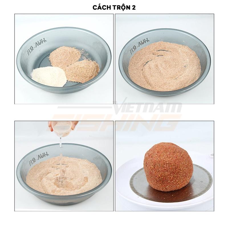 01 chai bột tạo sợi HUA II 260gr. Chuyên dùng cho câu Đài.