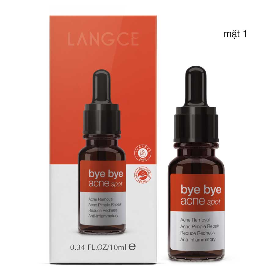 TINH CHẤT CHẤM MỤN, GIẢM MỤN, GIẢM SƯNG LÀM DỊU DA 10ML LANGCE