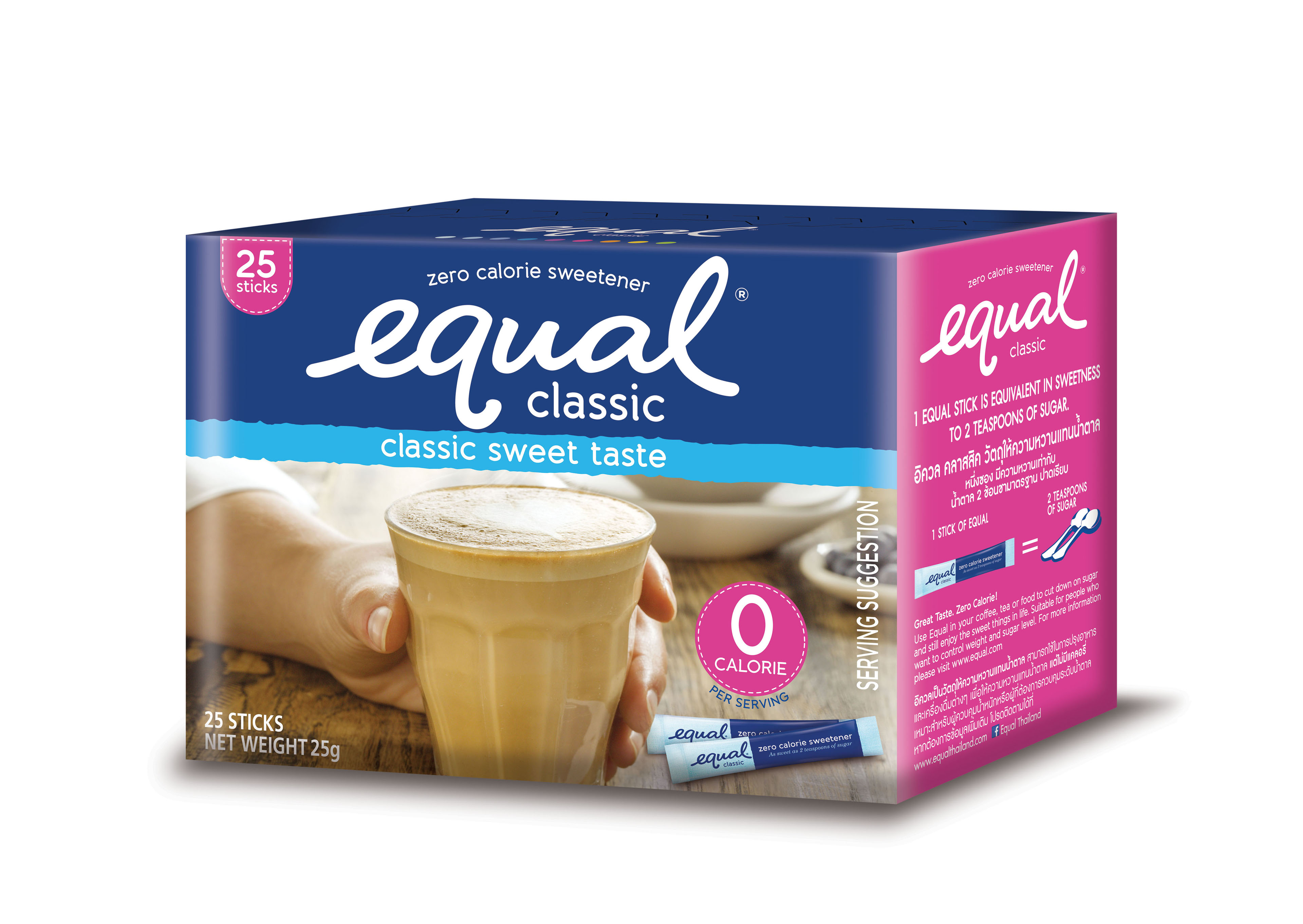 Đường ăn kiêng Equal Classic hộp 25g