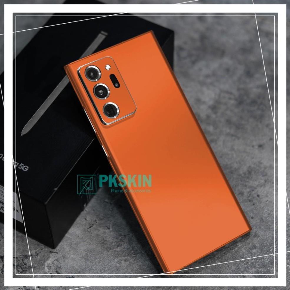 Miếng dán skin dành cho samsung Note 20 , Note 20 ultra full viền