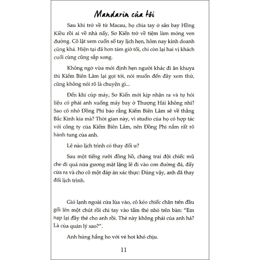 Mandarin Của Tôi (Tái Bản)