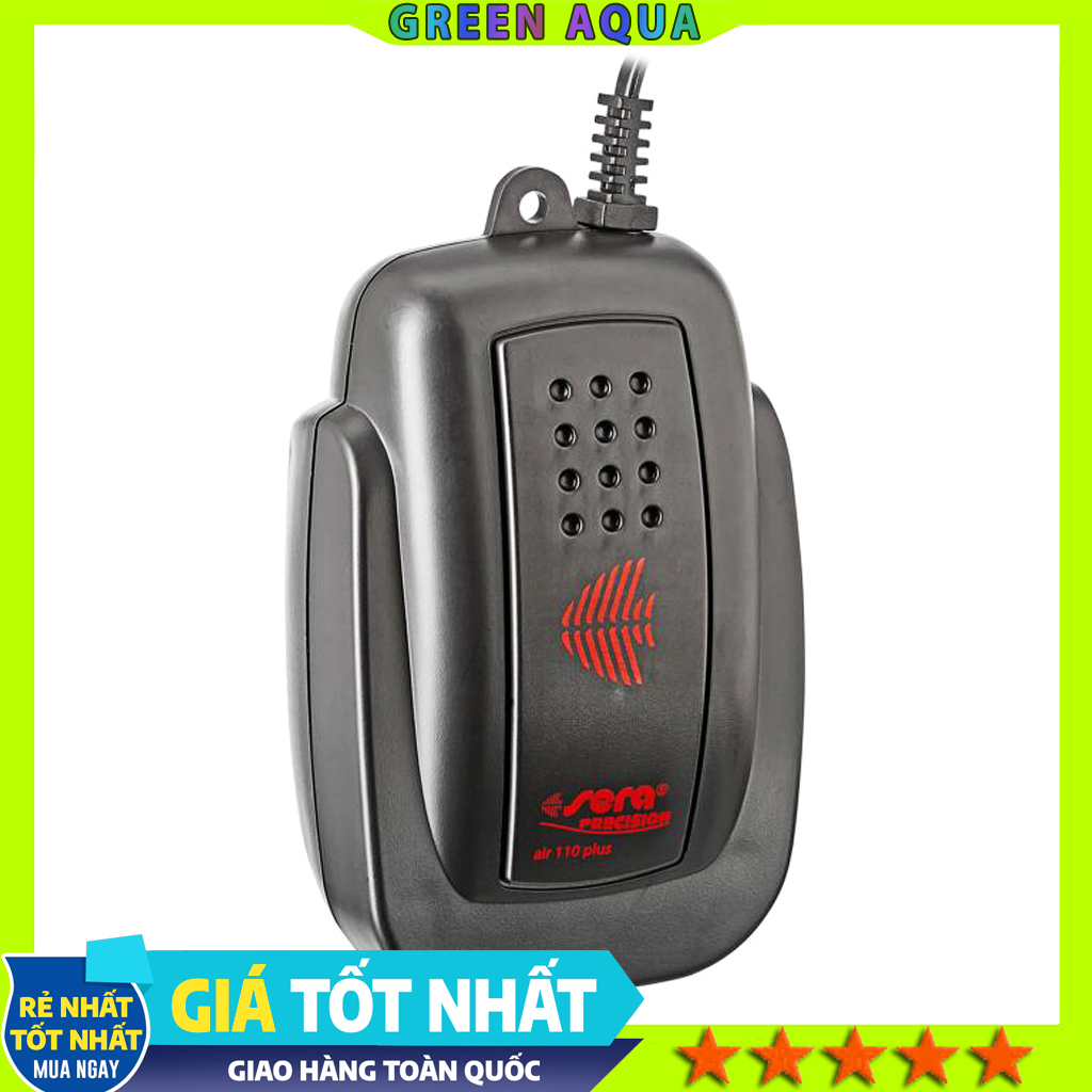 SERA - Air 110 Plus | Máy bơm sủi Oxy siêu êm cho hồ cá thủy sinh, hồ cá biển