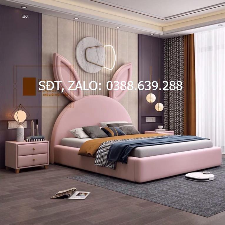giường sofa tai thỏ mẫu mã đa dạng , dành cho các bé gái đang yêu