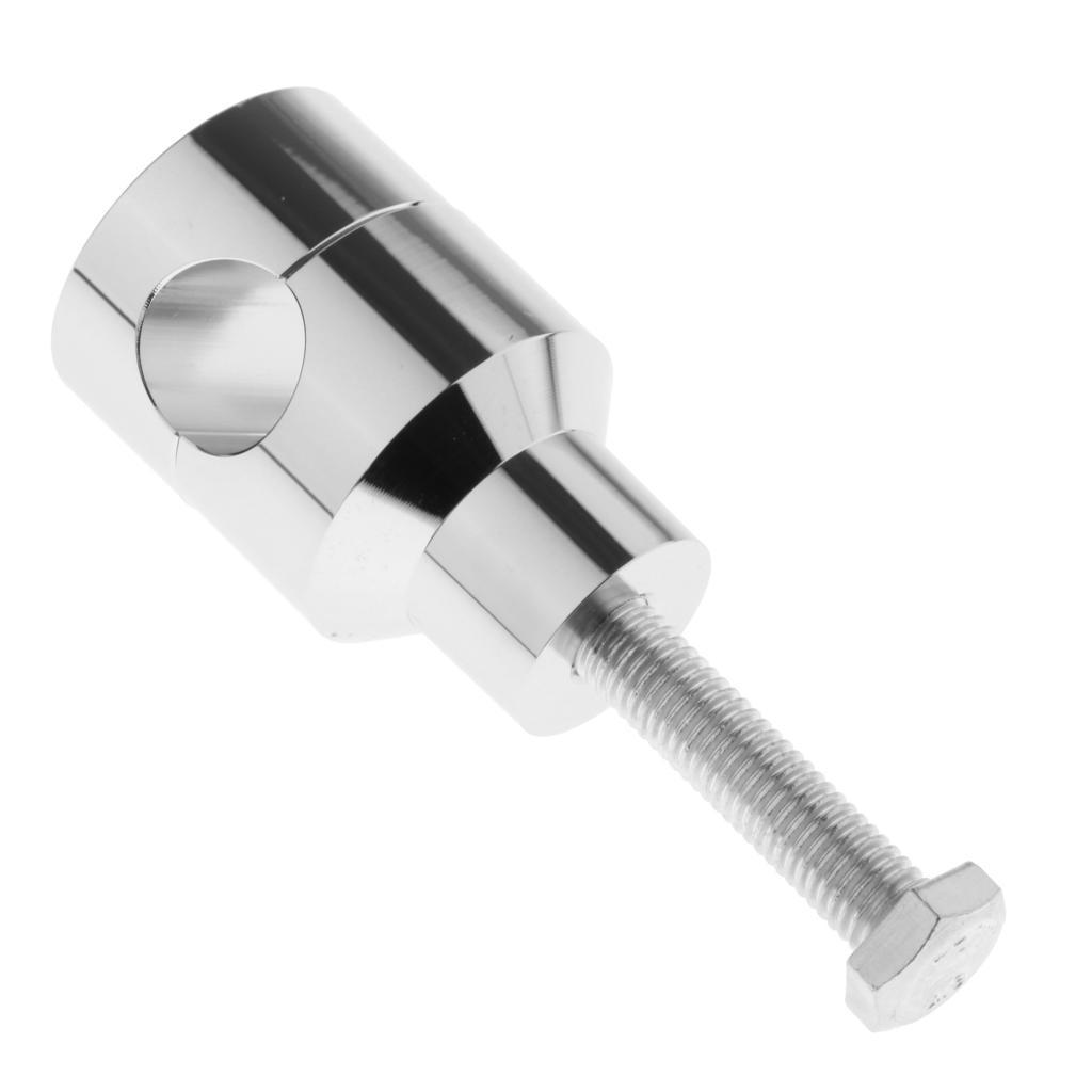 Chrome Round 22mm Handlebar Riser Clamp for Harley Kawasaki Suzuki Yamaha Honda