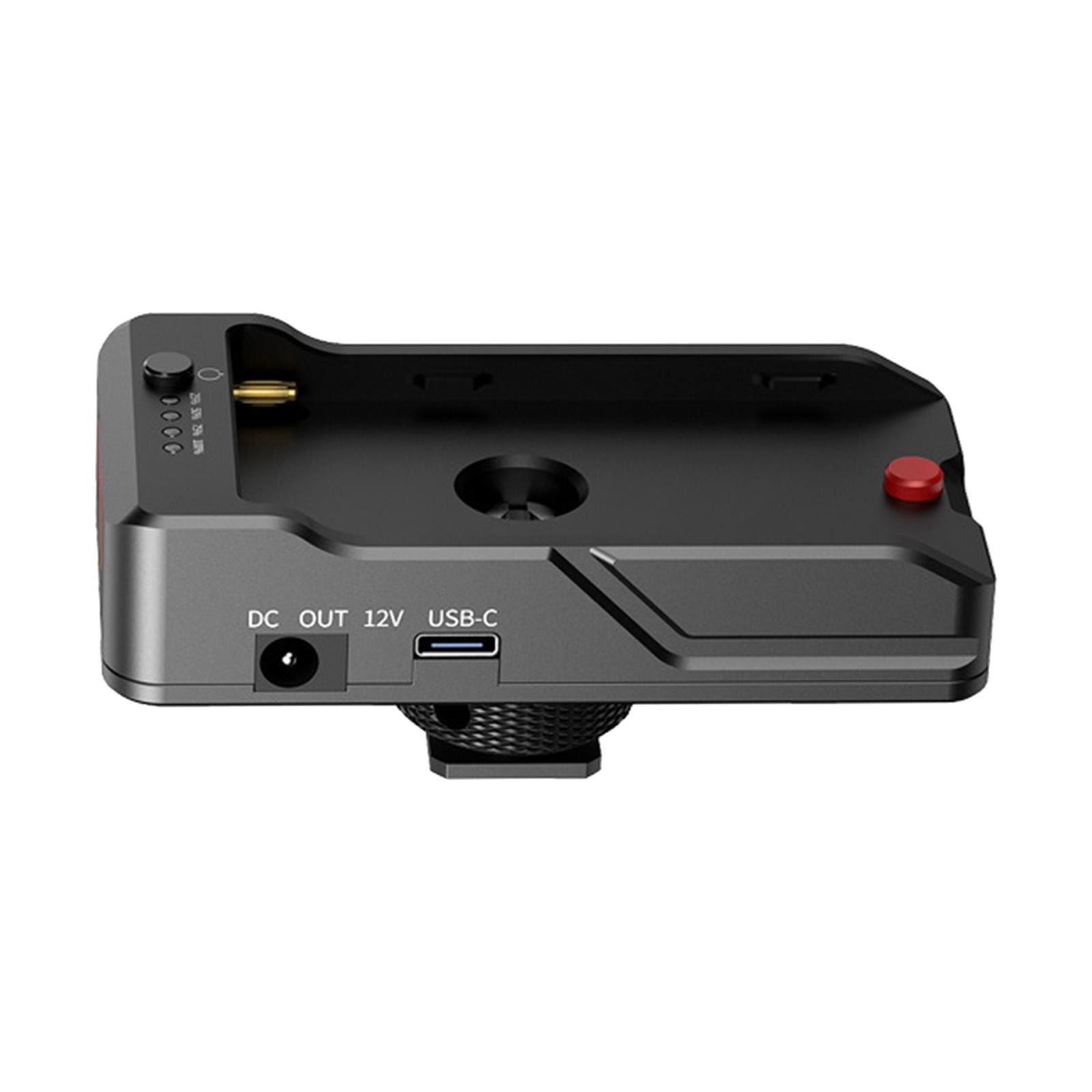 NP F Battery Adapter Plate Photography Accessories for Camera Power Adapter