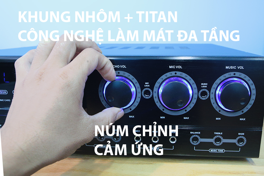 Amply chuyên dành cho karaoke nghe nhac bradwell BR360_ hàng nhập khẩu