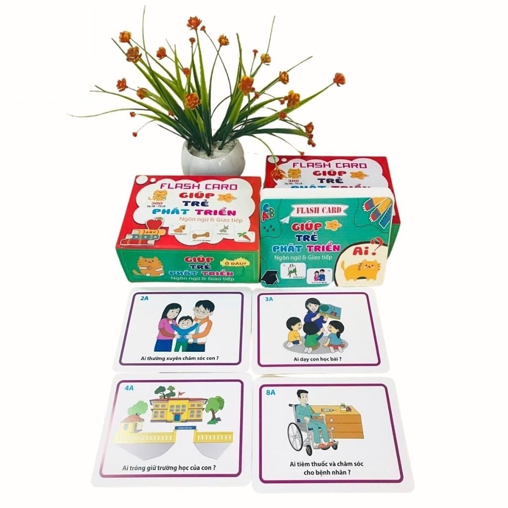 Thẻ Học Thông Minh Cho Bé, Bộ Flashcard 300 Câu Hỏi Và Trả Lời Giúp Bé Phát Triển Ngôn Ngữ Giao Tiếp, Đồ Chơi Giáo Dục Cho Bé