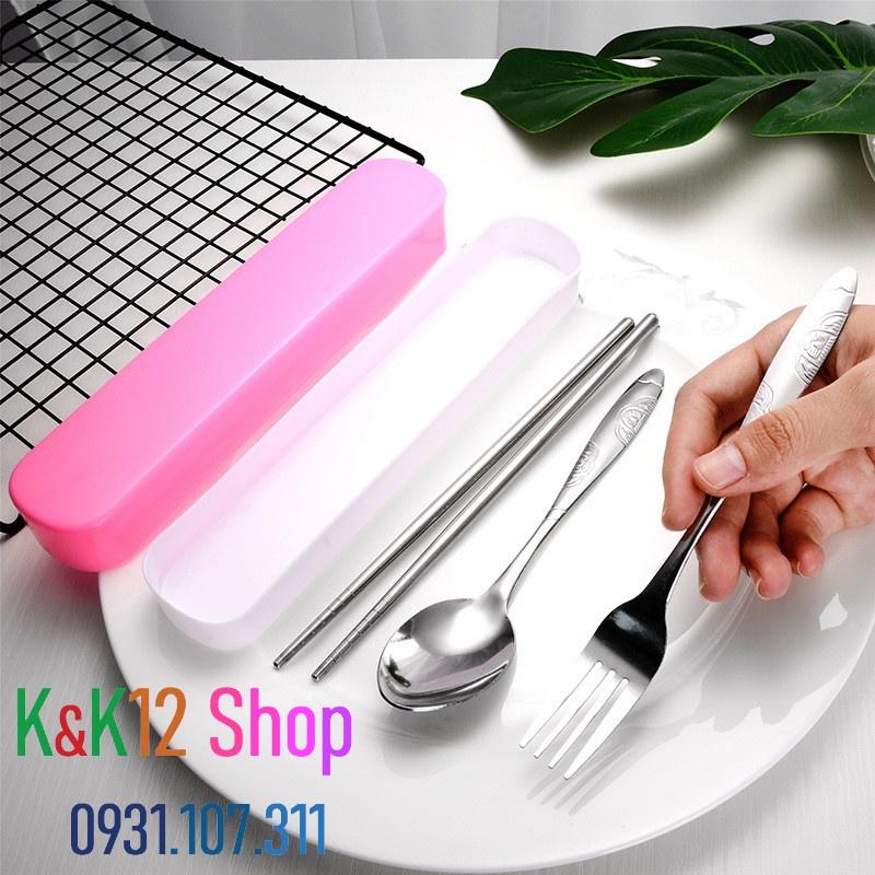Hộp đựng đũa, muỗng, nĩa cá nhân tiện lợi mang theo du lịch hoặc ăn trưa văn phòng.