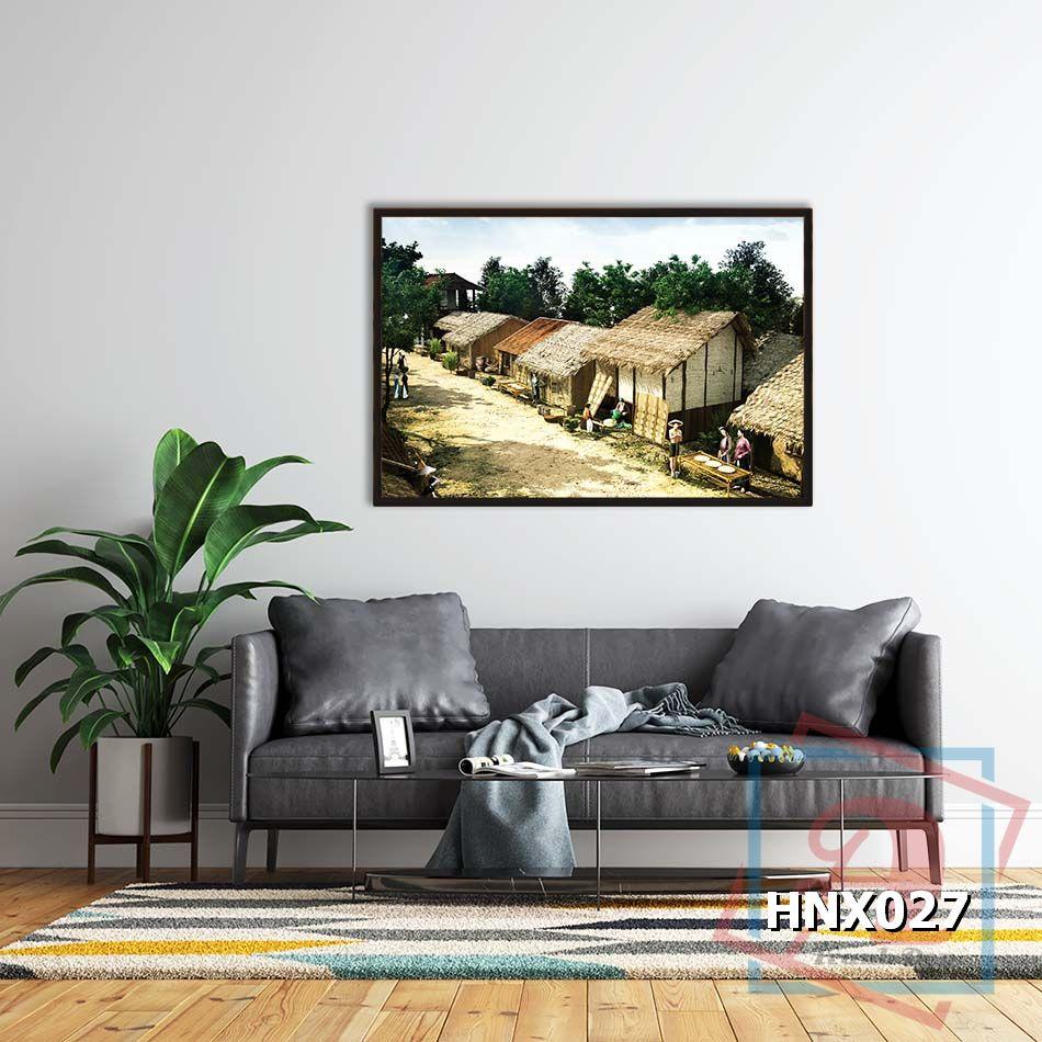 Tranh phong cảnh Hà Nội xưa - HNX027