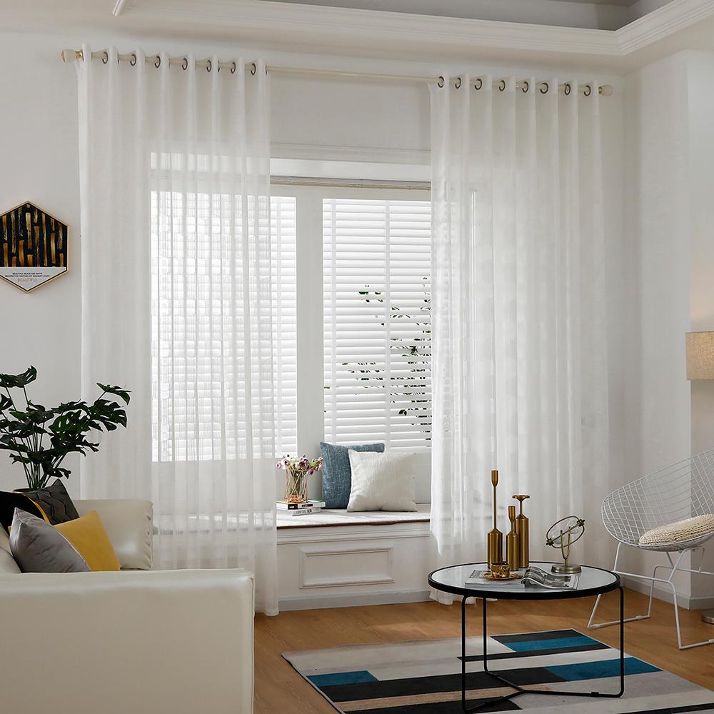 Rèm cửa sổ với thanh vòng cho nhà bếp, phòng ngủ và phòng khách