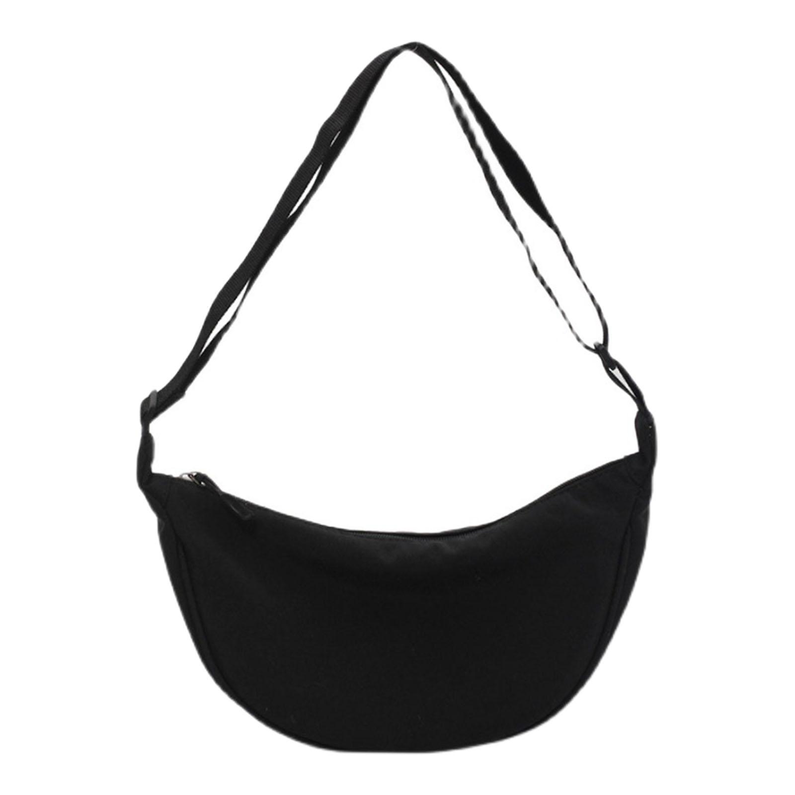 2Pcs Casual Dumpling Bun, Satchels Vacation Shopping Bags, Beach Wallet Lady Underarm Bags, Pouch Tote Women Nylon Shoulder Bags, Handbags