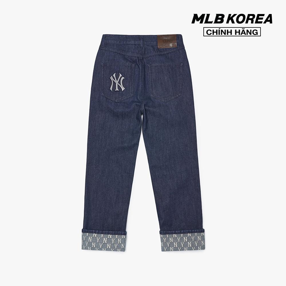 MLB - Quần jeans nữ Classic Monogram 3FDPM0324-50NYD