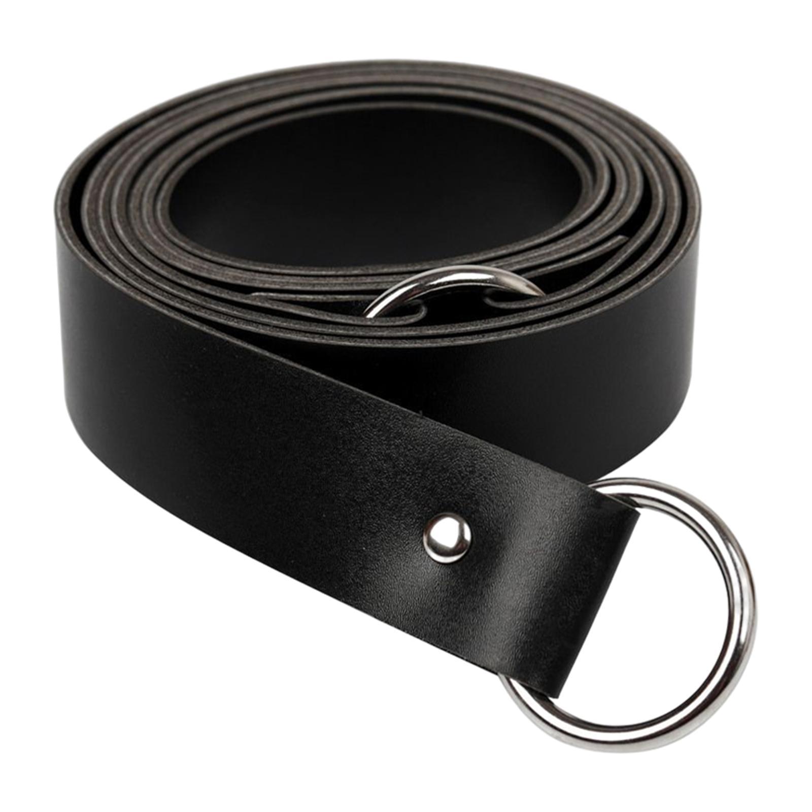 Medieval O  Belt PU Fashion Decoration for Shirts Parties Women