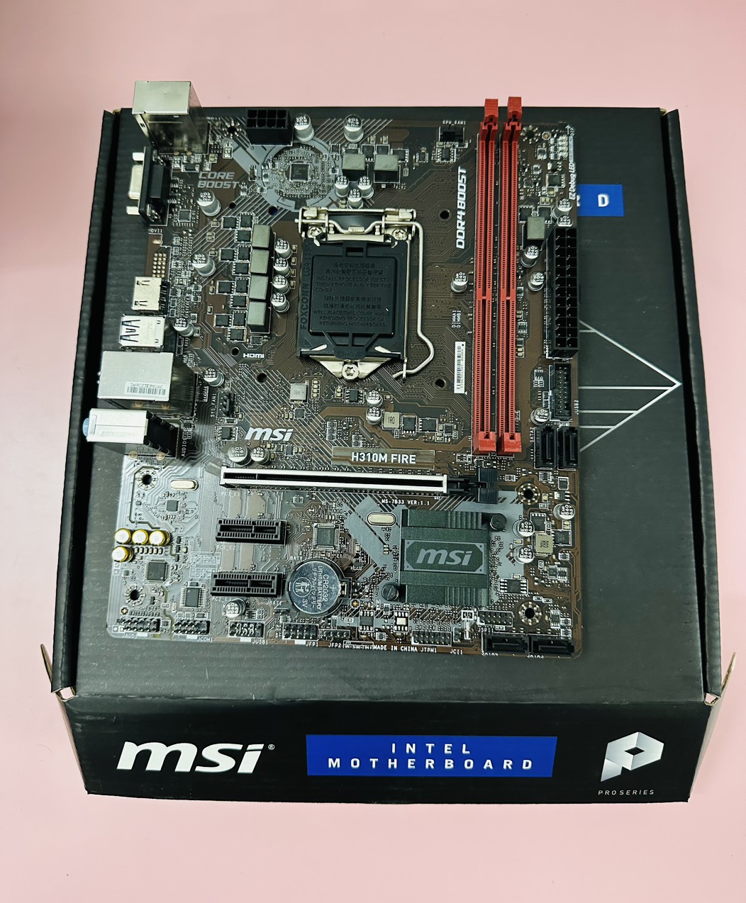 Bo Mạch Chủ (Mainboard) MSI H310M FIRE - HÀNG CHÍNH HÃNG