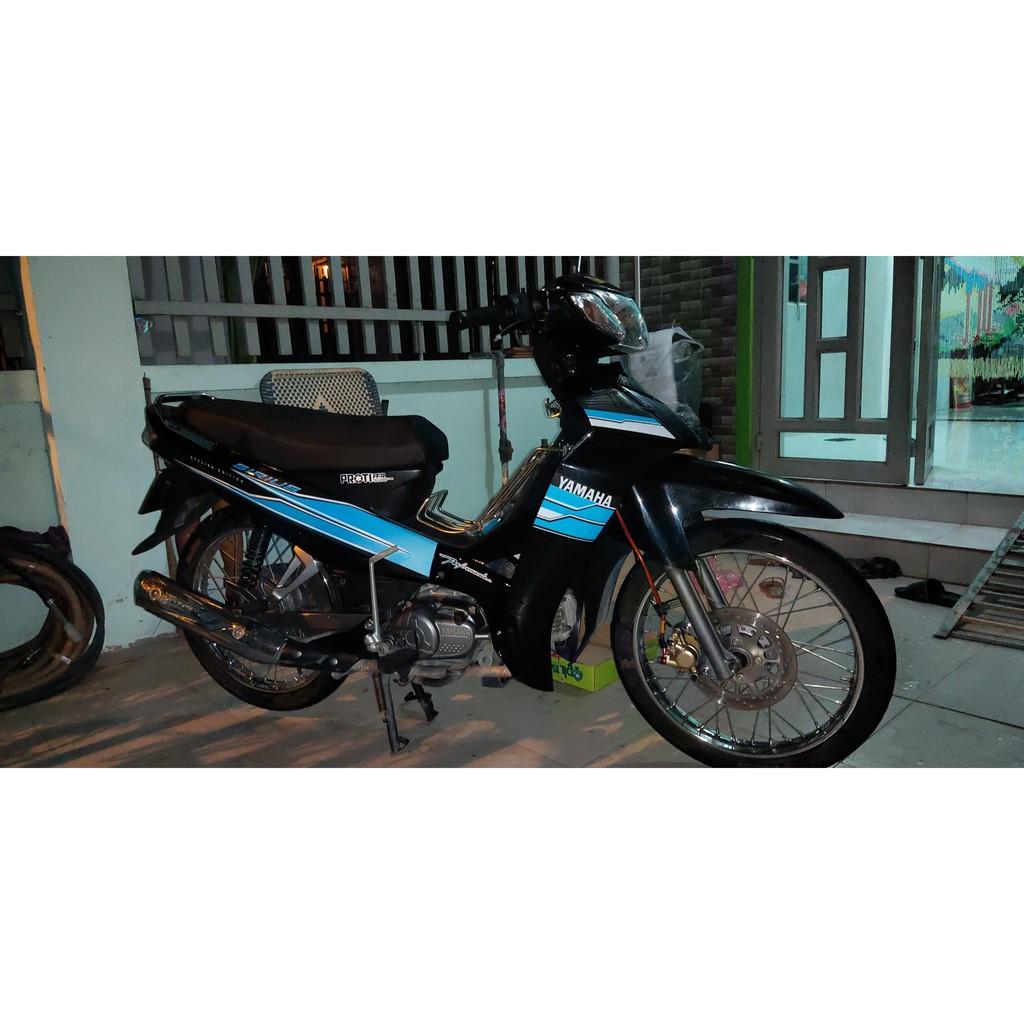 Tem sirius 110 xanh đen
