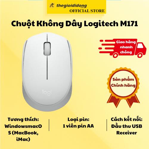 Chuột Không Dây Logitech M171 - Hàng Chính Hãng