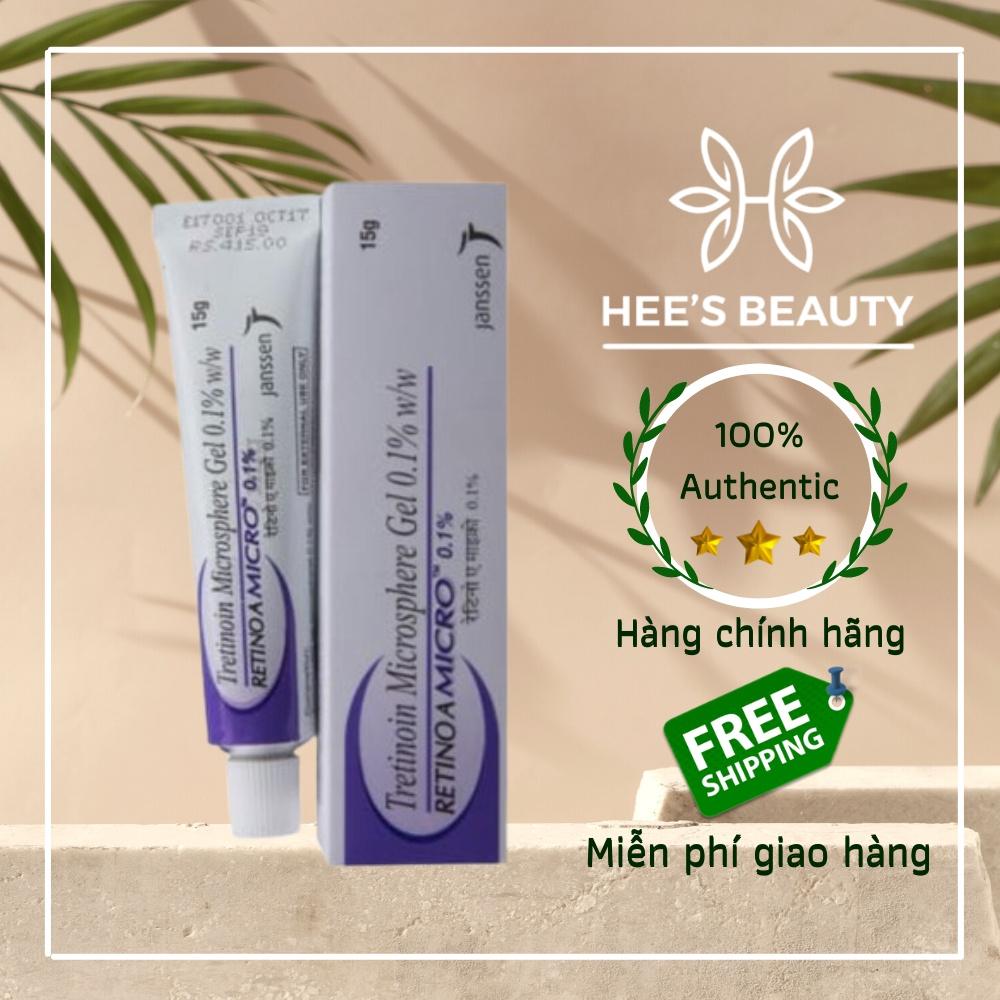 Gel bôi giảm nếp nhăn, giảm mụn và làm sáng da Janssen Tretinoin Microsphere Gel 0.1%- Hee's Beauty Skincare