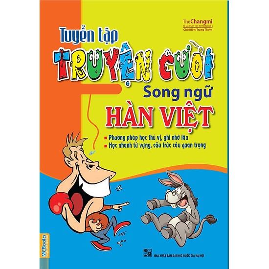 Tuyển Tập Truyện Cười Song Ngữ Hàn Việt(Tặng kèm Booksmark)