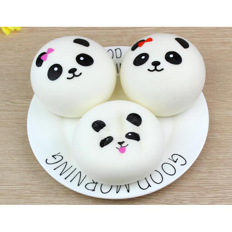 Squishy hình gấu trúc dễ thương kích thước 7cm