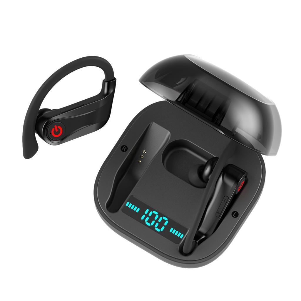 Wireless Earphone 5.0 In-Ear Headset Sport Earbuds Stereo with Mic