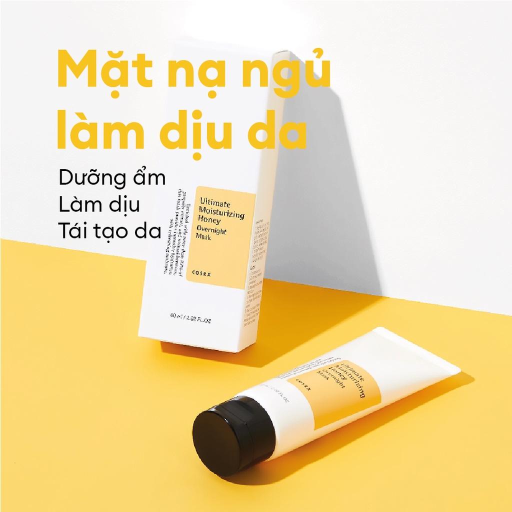 Mặt Nạ Ngủ Keo Ong Dưỡng Ẩm Và Tái Tạo Da COSRX Ultimate Moisturizing Honey Overnight Mask 60ml HSD