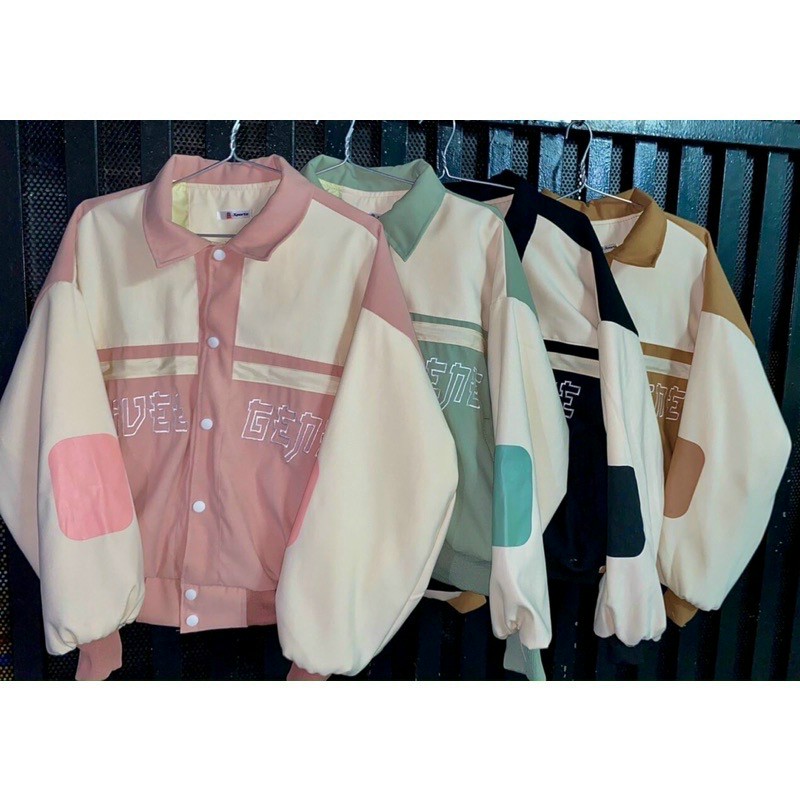 áo khoác bomber lửng, áo khoác nữ lửng tay dài,  Áo khoác bomber croptop nữ dáng lửng bấm cúc hàn quốc, Áo khoác da croptop basic, áo khoác da nữ phong cách cá tính trẻ trung năng động mặc đi chơi đi học đi làm