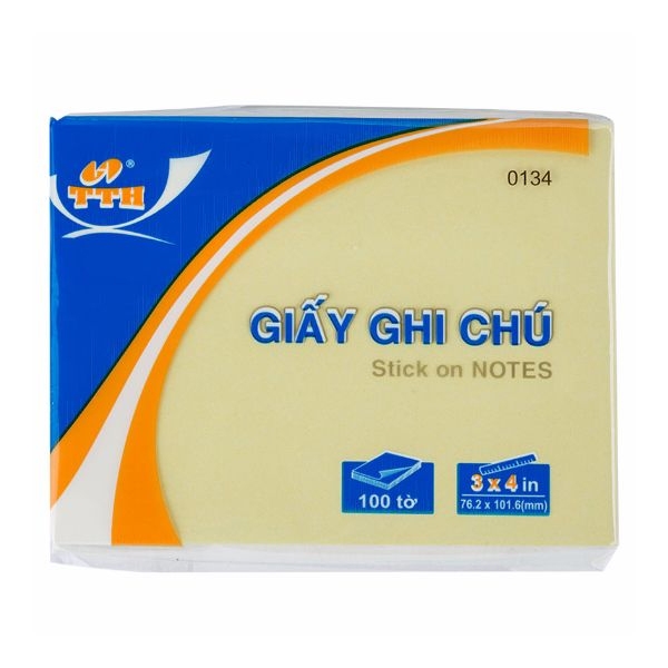 Bộ 2 Giấy Note TTH 0134 (100 Tờ)