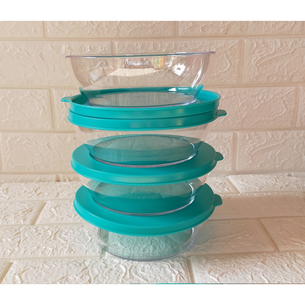 Bộ 4 Hộp Bảo Quản Thực Phẩm Clear Bowl 750ml