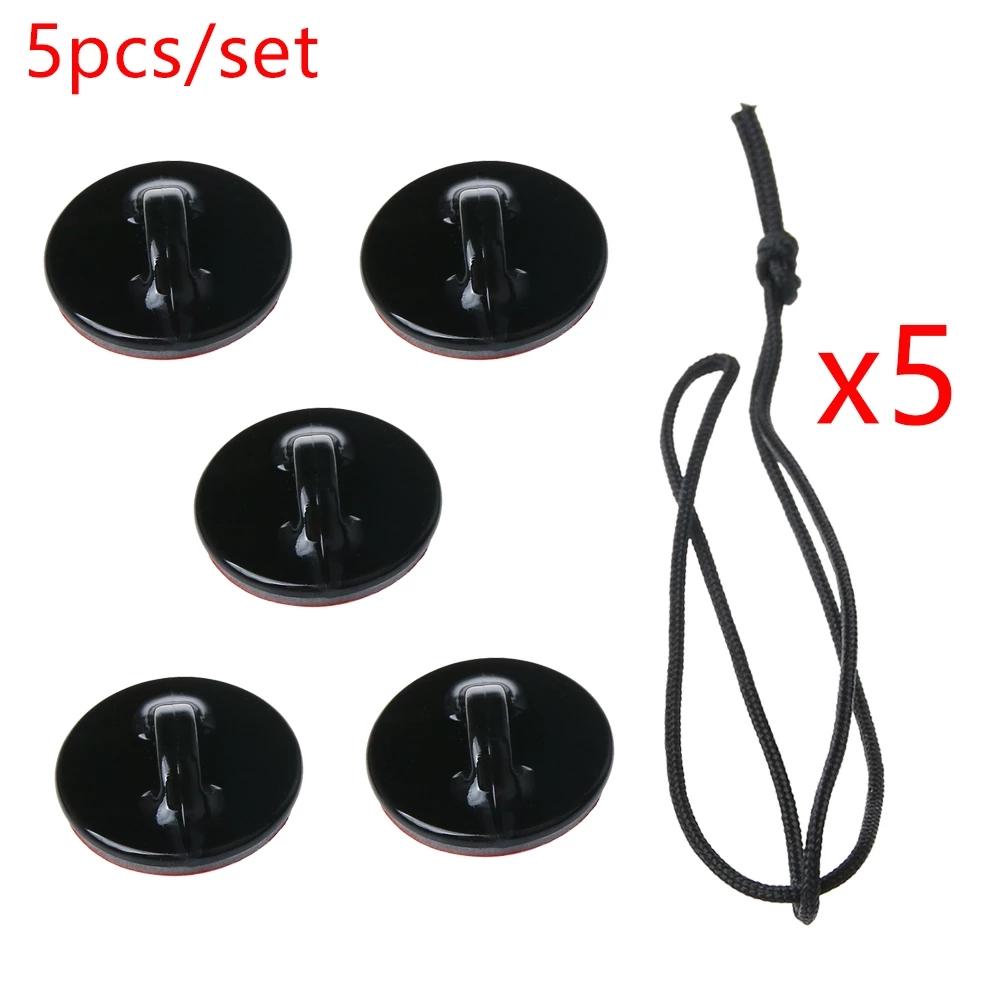 5PCS Bảo hiểm an toàn khóa chống thả Tether Strap Sticker cho GoPro Hero 9 8 7 6 5 4 SJ4000 CASE Mũ bảo hiểm xe hơi Mount dây buộc dây