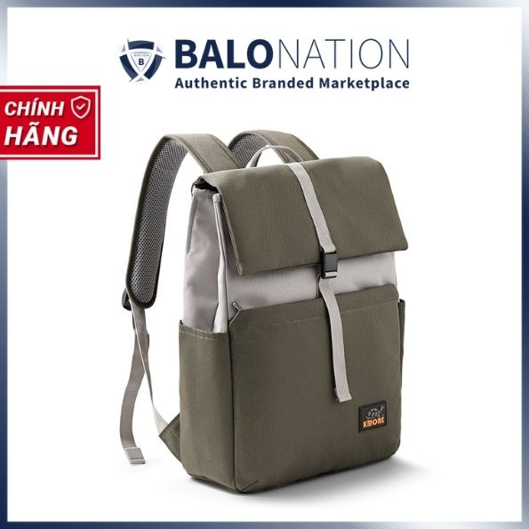 Balo Laptop 15.6 inch KMORE Scarllet thanh lịch, gọn nhẹ - Hàng Chính Hãng