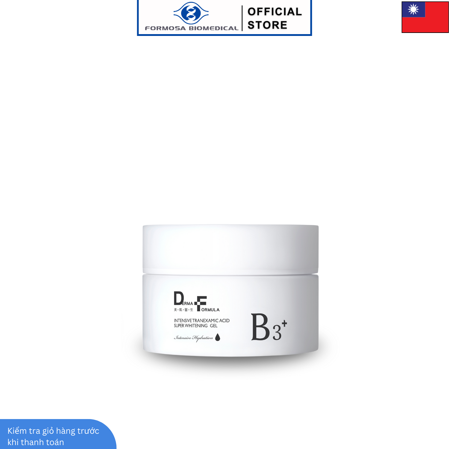 Gel Dưỡng Trắng Da Derma Formula Intensive Tranexamic Acid Super Whitening Gel 30ml