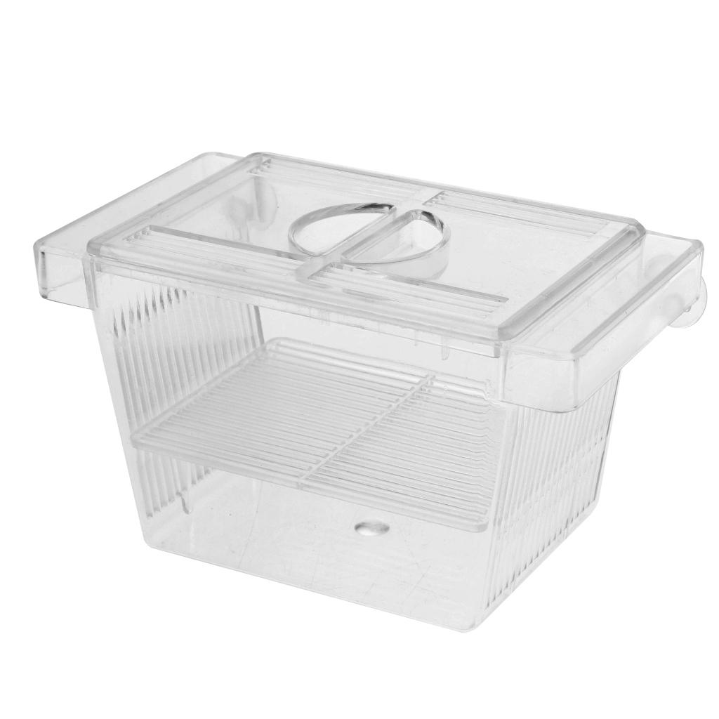 Fish Tank High Transparent Aquarium Tank Fish Incubator Isolation Box Small