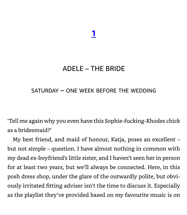 Sách ngoại văn: The Wedding Party