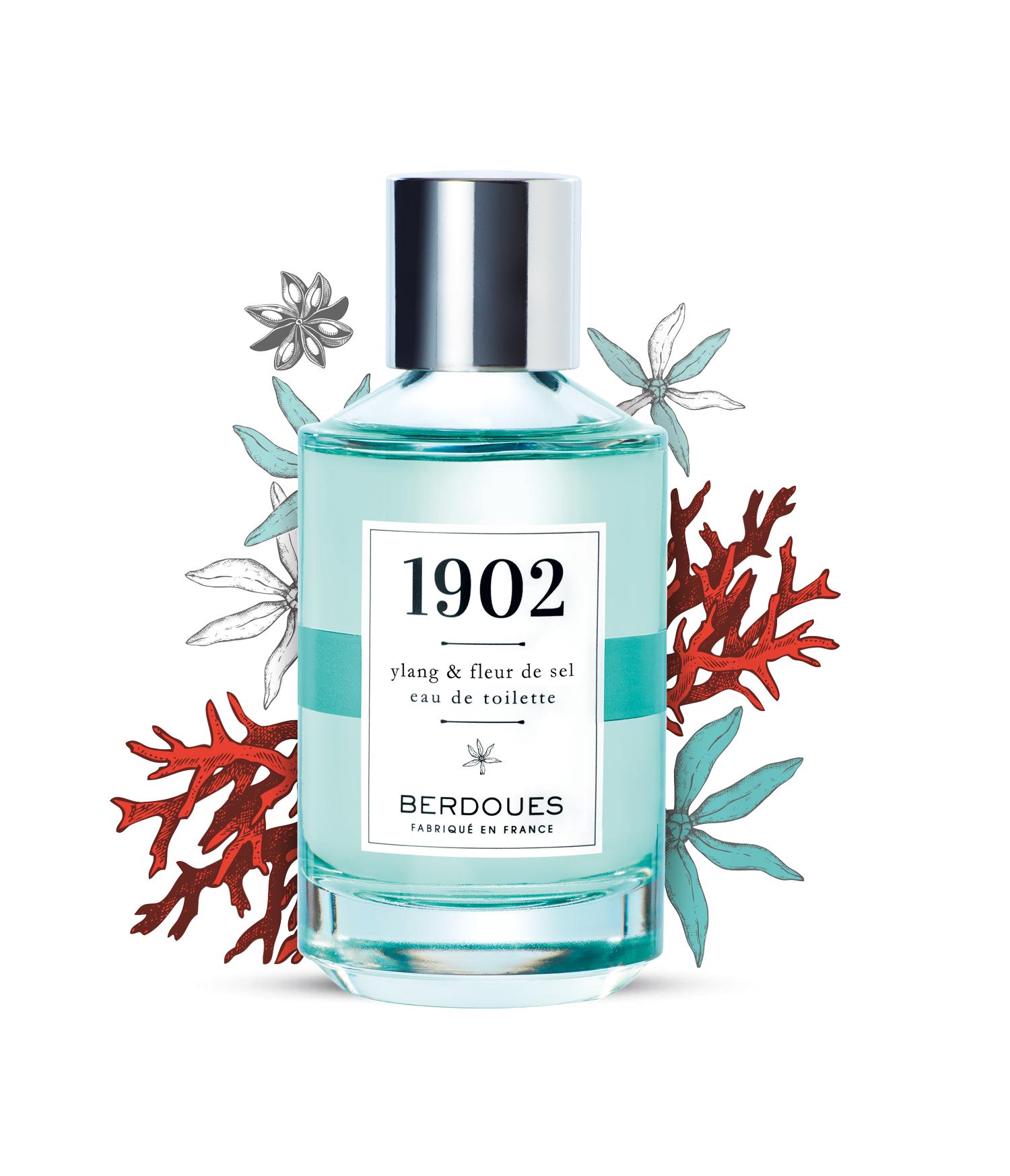 Nước Hoa Berdoues 1902 Eau de Toilette Ylang &amp; Fleur de Sel 100ml + Tặng Kèm 1 Sữa Tắm Berdoues 1902 Shower 50ml