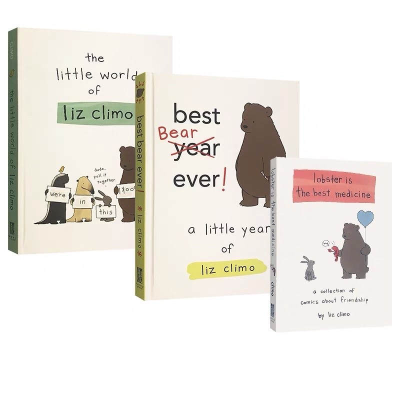 The Little World Of Liz Climo - 3 Books | Bản Nhập Khẩu