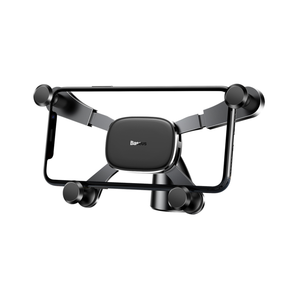 Giá đỡ điện thoại ô tô Baseus Horizontal Gravity Car Mount Black - Hàng chính hãng