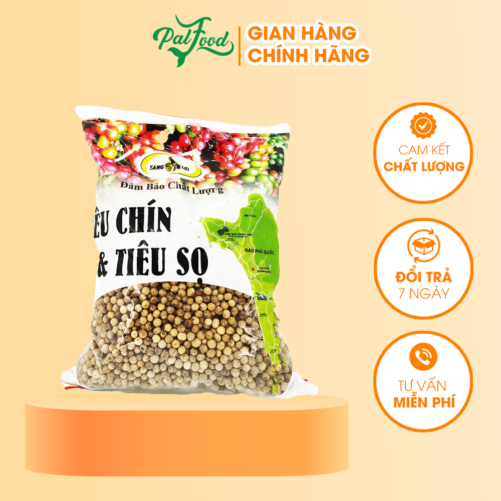 Tiêu sọ - Đóng gói 250g [Tiêu bóc vỏ rồi]-PALfood