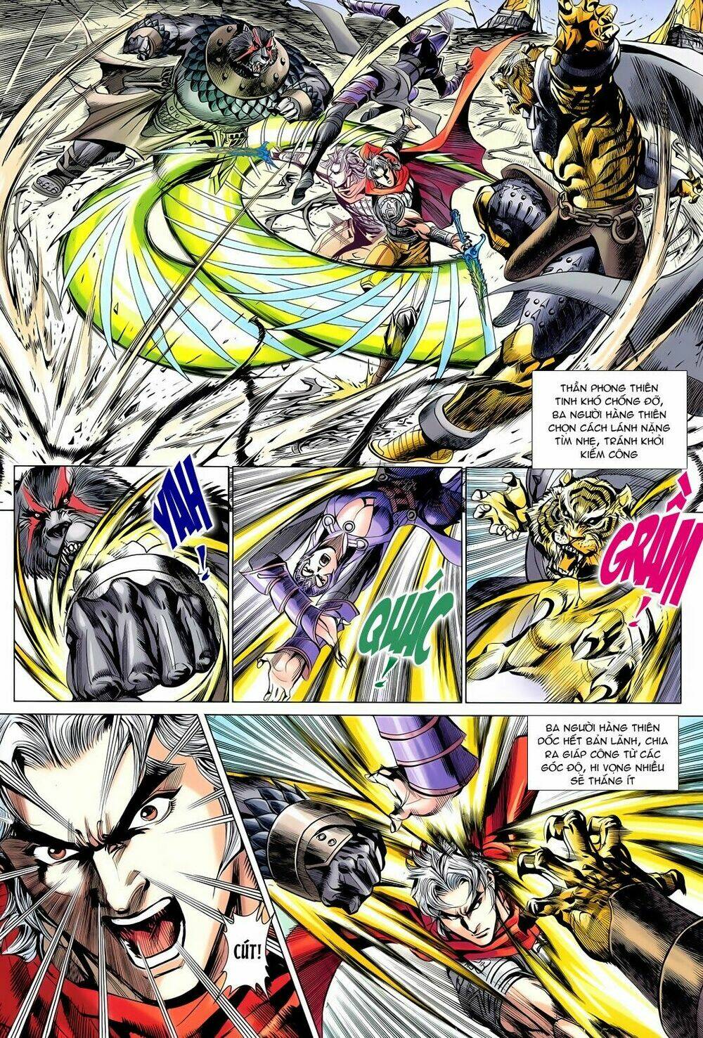 thần binh vấn thiên chapter 11 16