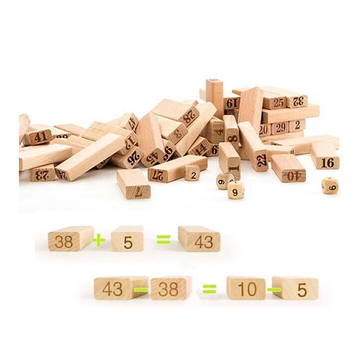 Bộ trò chơi rút gỗ WOOD TOYS (loại lớn)