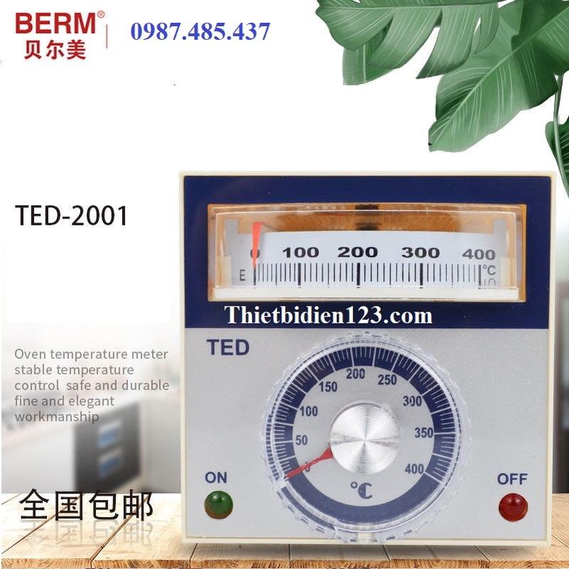 Bộ điều khiển nhiệt độ TED 2001 ( OUT RELAY) 0-400 độ C