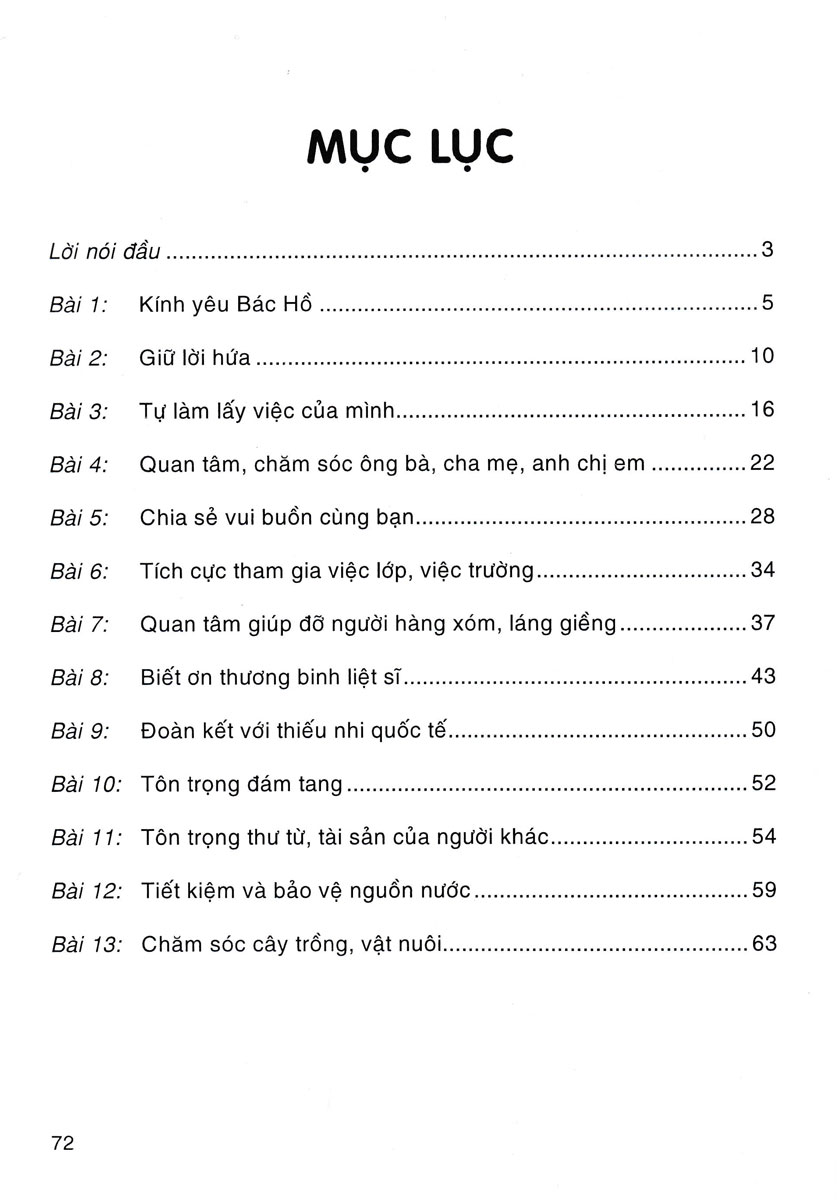 Truyện Đọc Đạo Đức Lớp 3 _HA